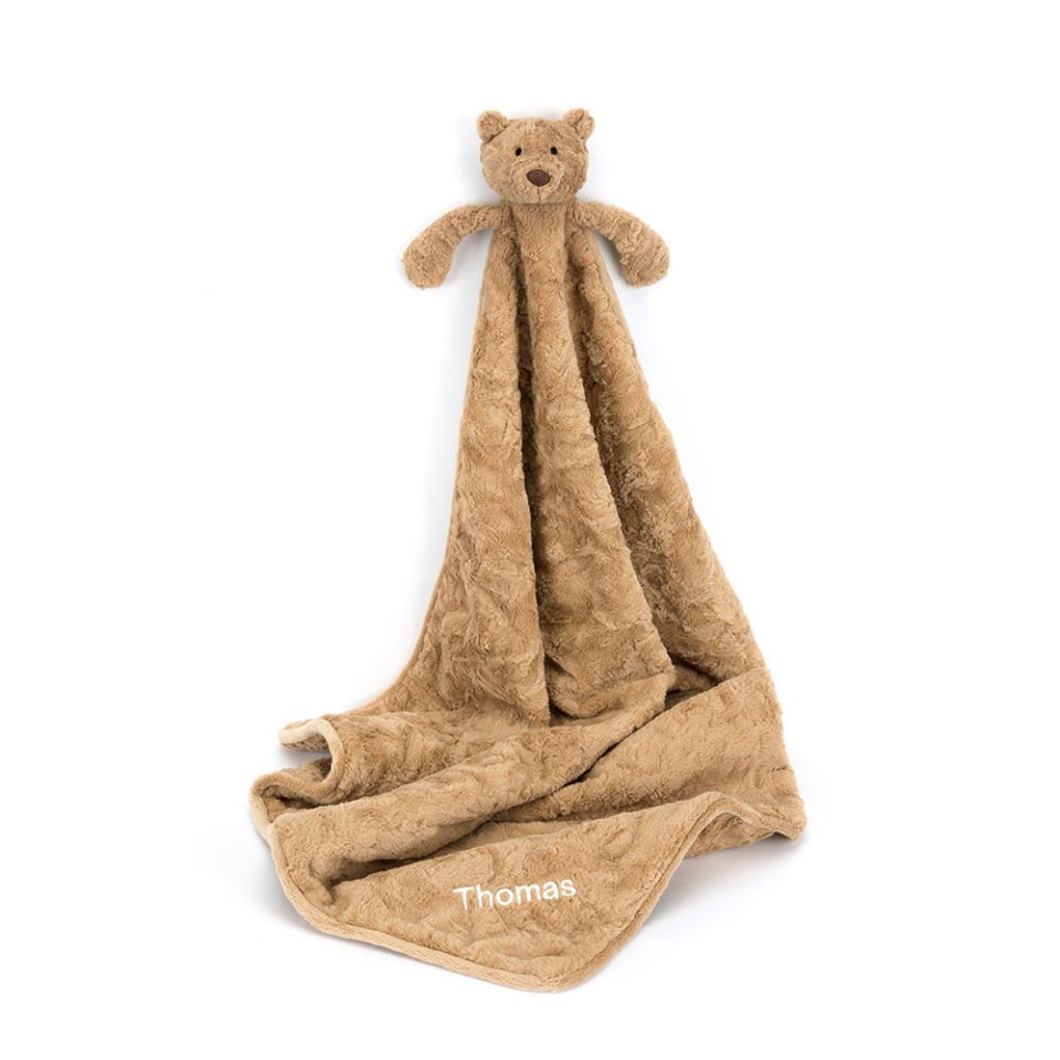 Personalised Bartholomew Bear Blankie