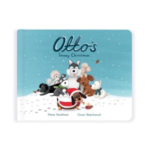 Otto’s Snowy Christmas Book and Winter Warmer Otto Sausage Dog